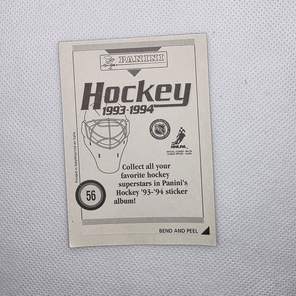 1993-94 Panini Hockey New York Islanders Logo #56 Foil Sticker - Picture 3 of 3
